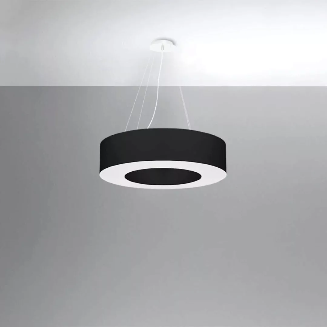 famlights | Pendelleuchte Shania in Schwarz E27 6-flammig 220x700mm günstig online kaufen