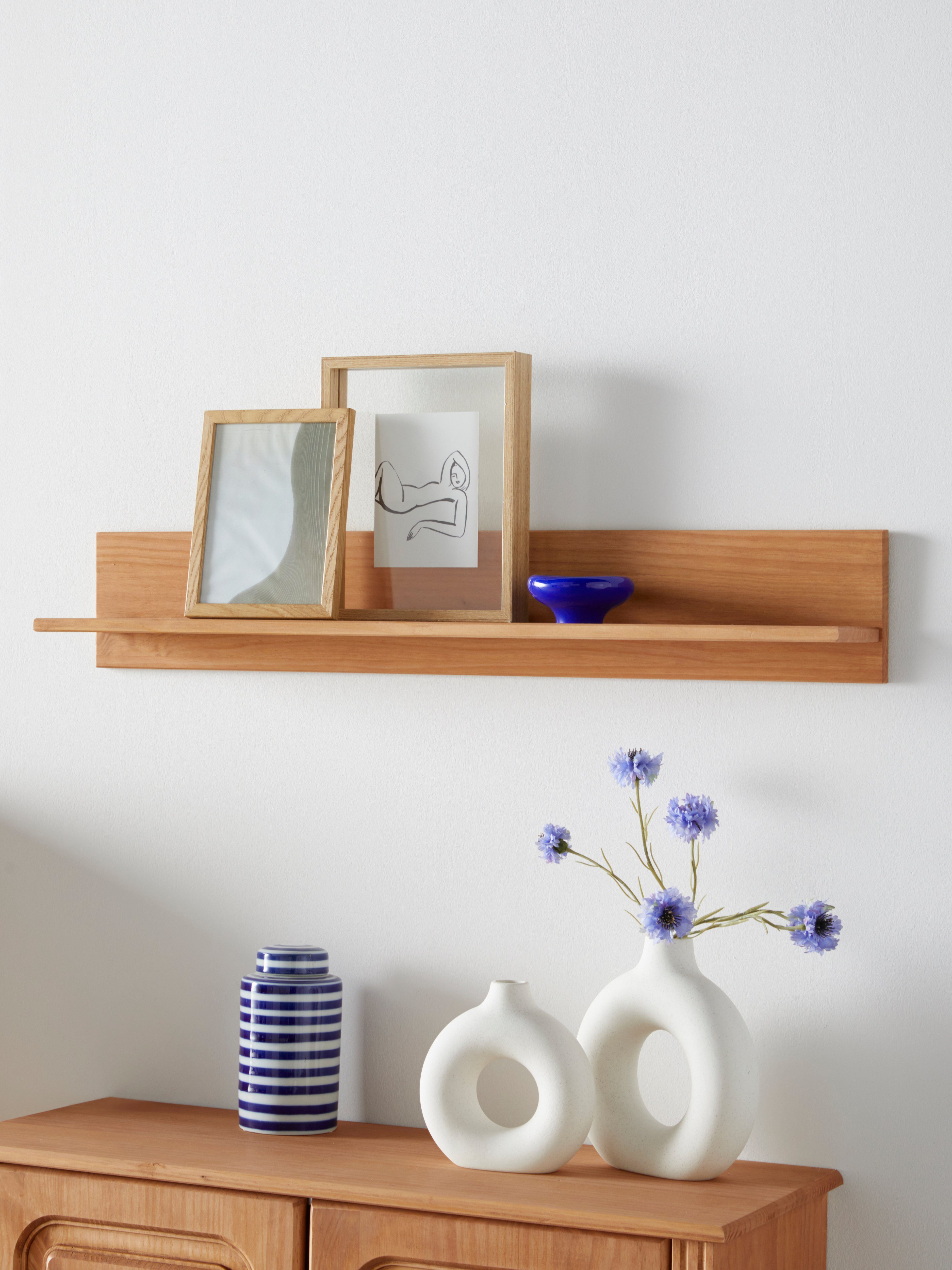 Home affaire Wandregal "Mette", mit Ablage, Breite 90 cm günstig online kaufen