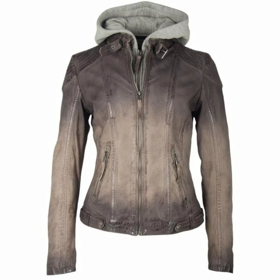 Gipsy by Mauritius Lederjacke Gipsy Damen Cascha LAMOV Bikerjacke mit abneh günstig online kaufen