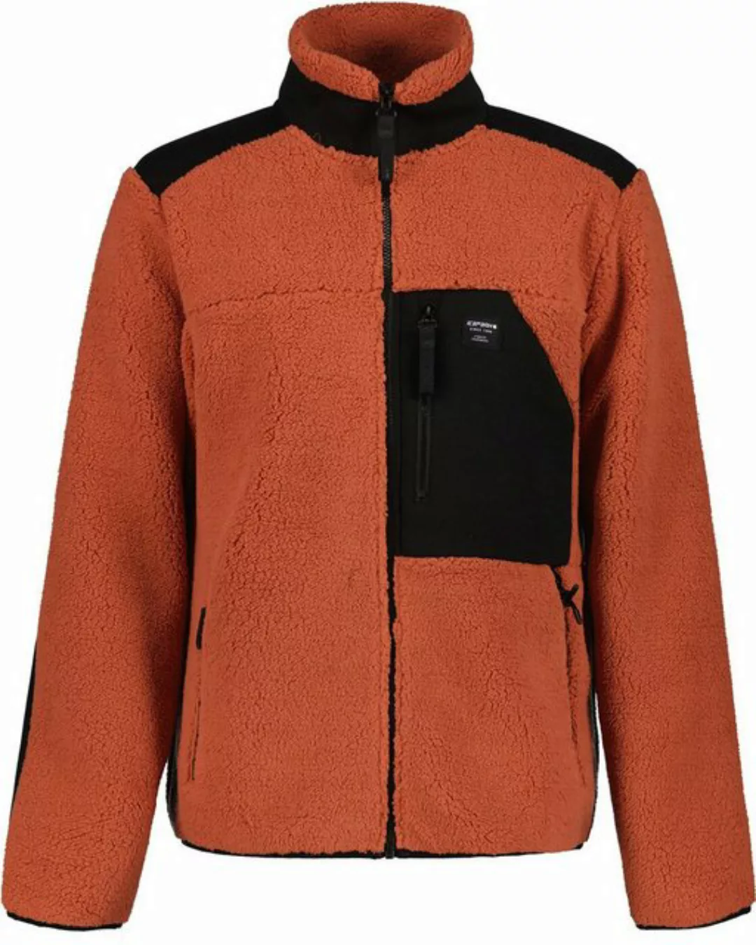 Icepeak Fleecejacke ICEPEAK Herren Midlayer Unterjacke AIKERA DUNKEL GRÜN günstig online kaufen