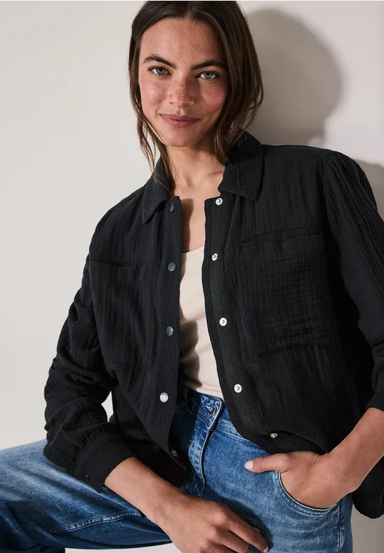 Musselin Overshirt günstig online kaufen