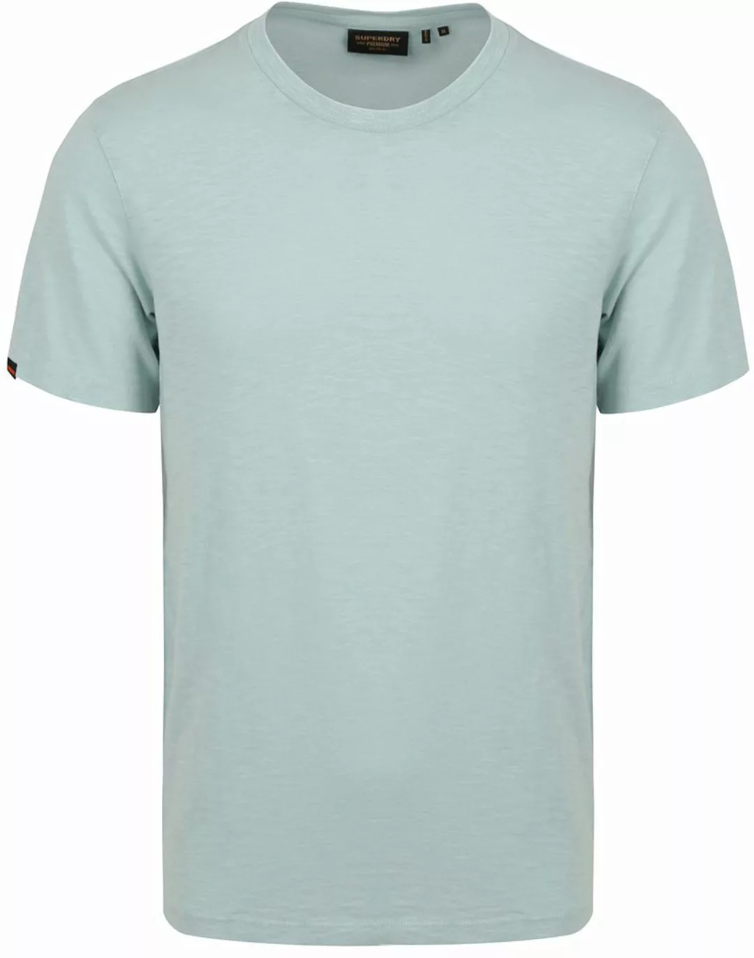 Superdry Slub T Shirt Melange Hellblau - Größe 3XL günstig online kaufen