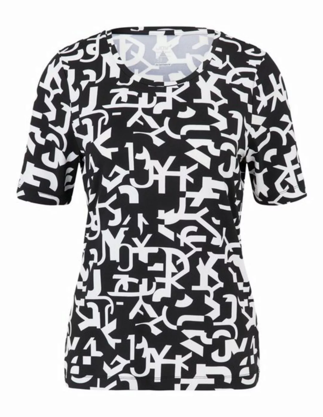 Joy Sportswear Kurzarmshirt LOTTA T-Shirt black/white print günstig online kaufen