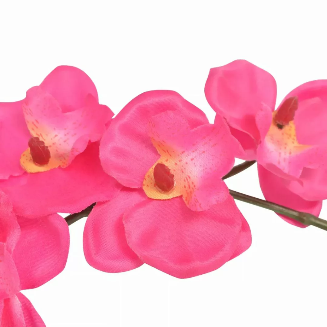 Künstliche Orchidee Mit Topf 30 Cm Rot günstig online kaufen