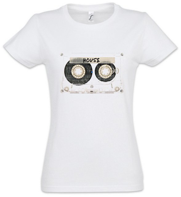 Urban Backwoods Print-Shirt Tape House Damen T-Shirt kassette cassette Wave günstig online kaufen