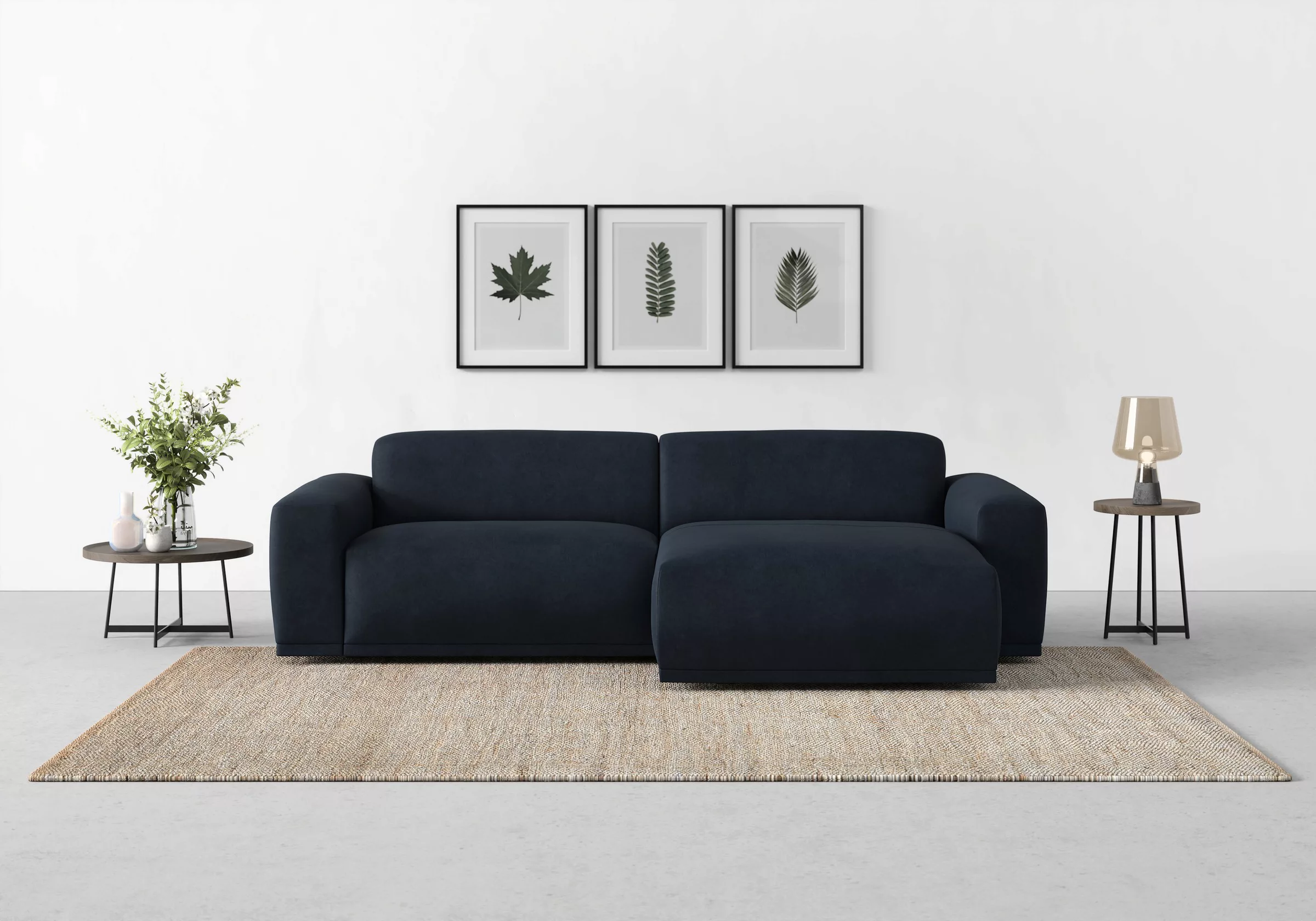 TRENDMANUFAKTUR Ecksofa »Braga, mit hochwertigem Kaltschaum, L-Form, in Cor günstig online kaufen