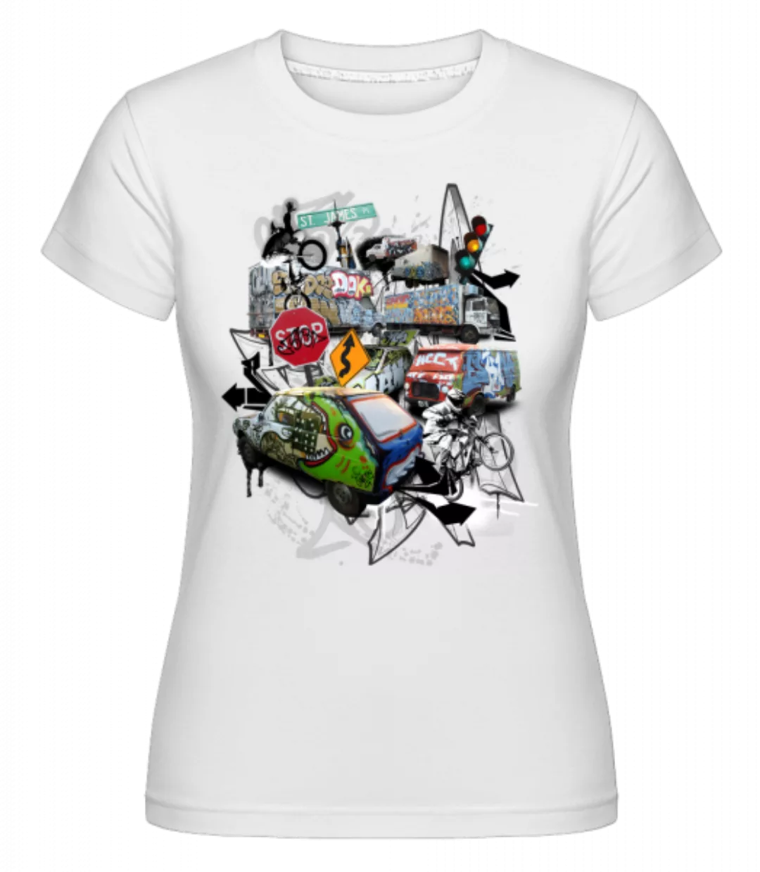 Verkehr Chaos · Shirtinator Frauen T-Shirt günstig online kaufen