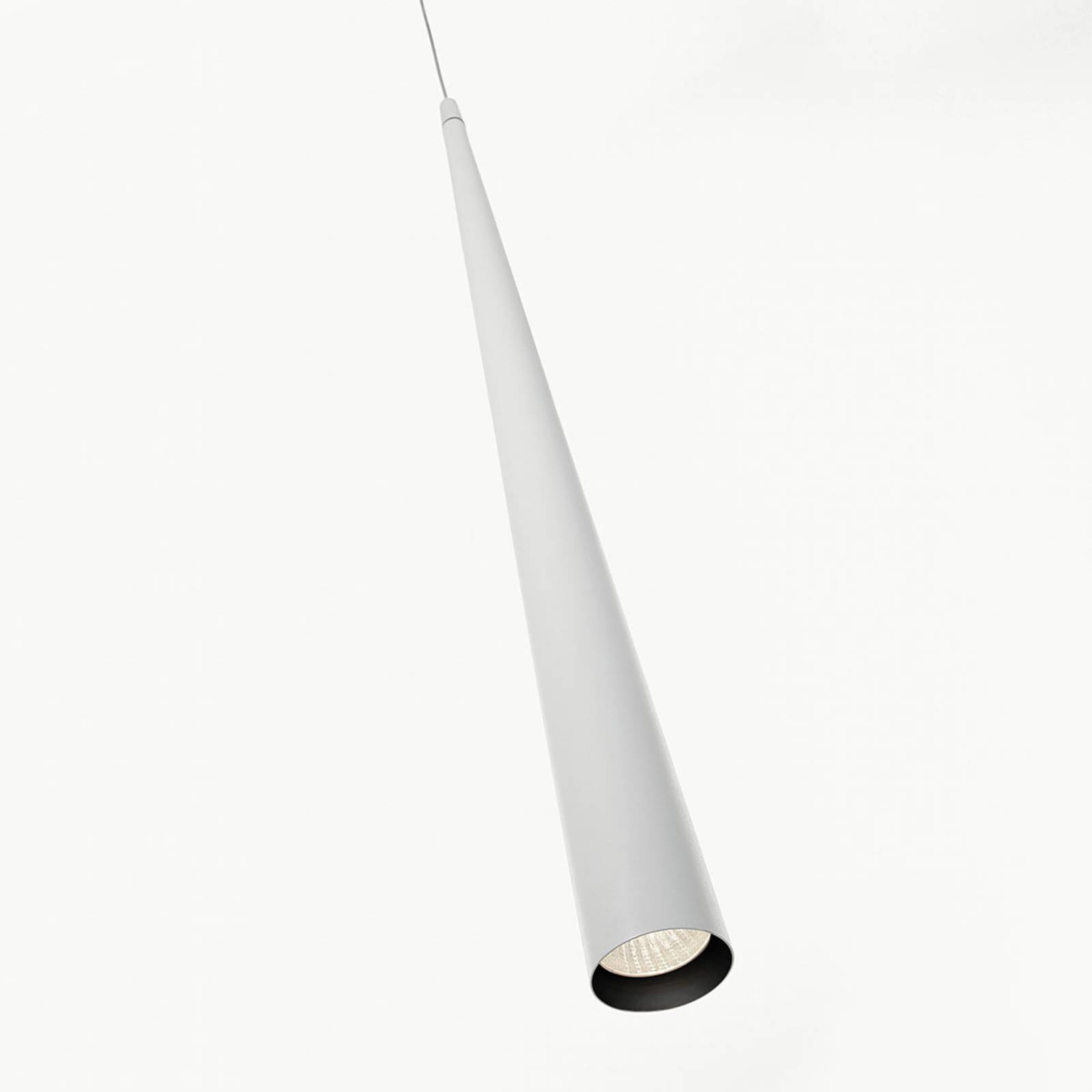Schmale LED-Pendelleuchte Micro S50, weiß günstig online kaufen