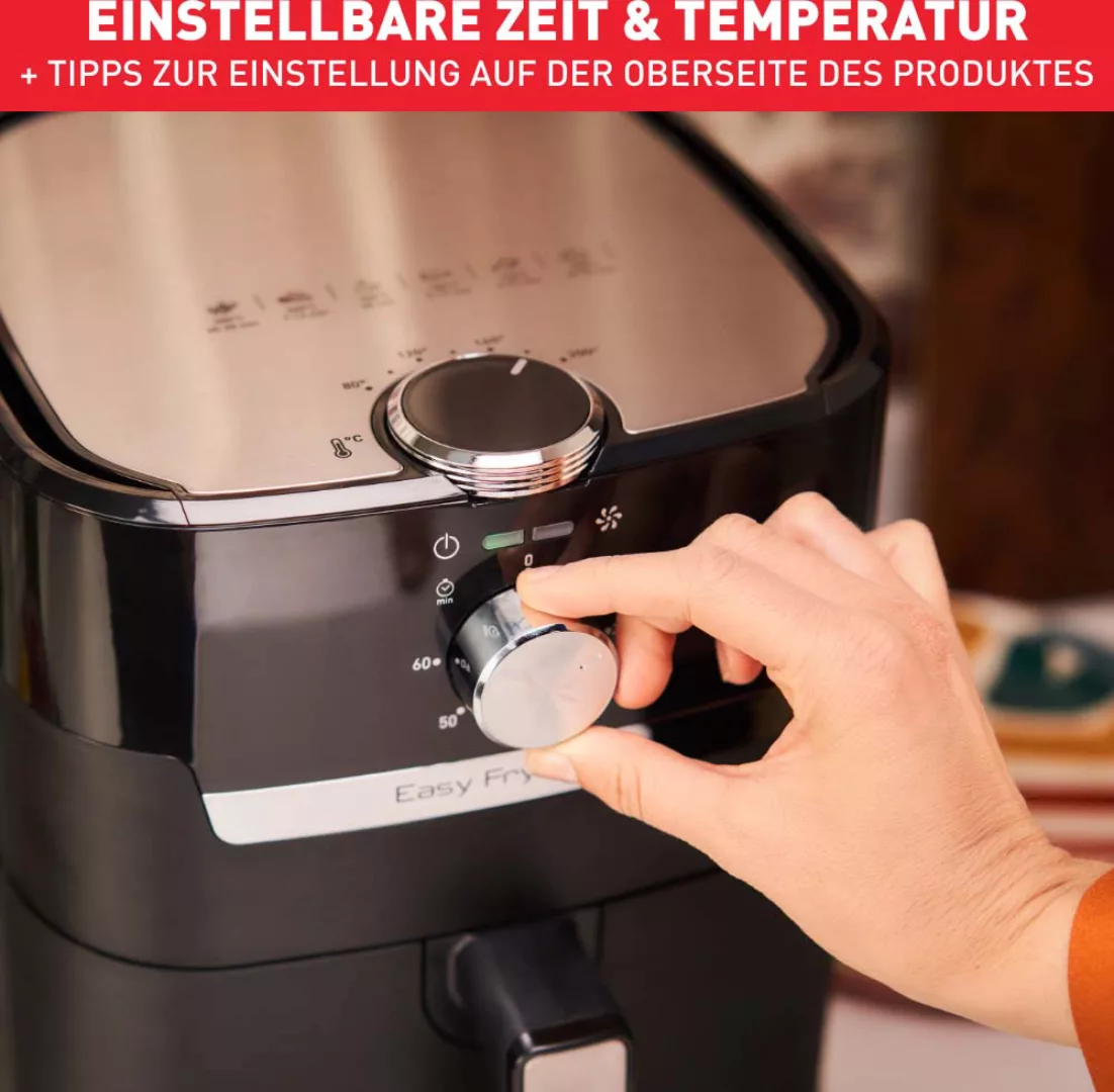 Tefal Heißluftfritteuse »EY5018 Easy Fry & Grill Classic«, 1400 W, einstell günstig online kaufen