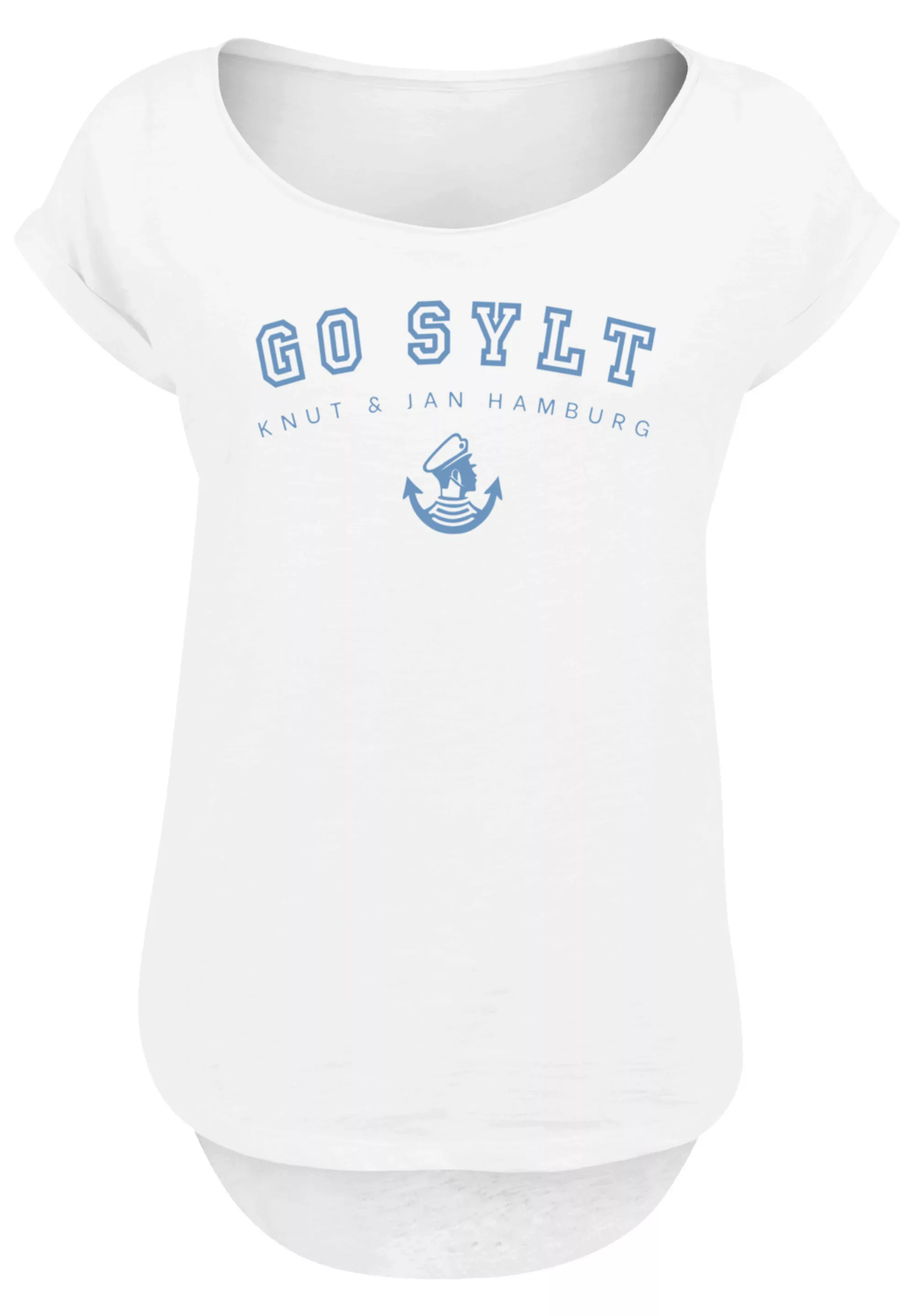 F4NT4STIC T-Shirt "Go Sylt Knut & Jan Hamburg", Print günstig online kaufen