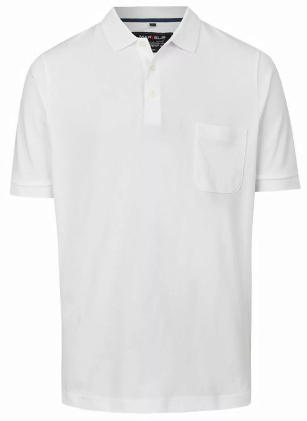 MARVELIS Poloshirt Poloshirt - Quick Dry - Einfarbig - Marine Quick Dry günstig online kaufen