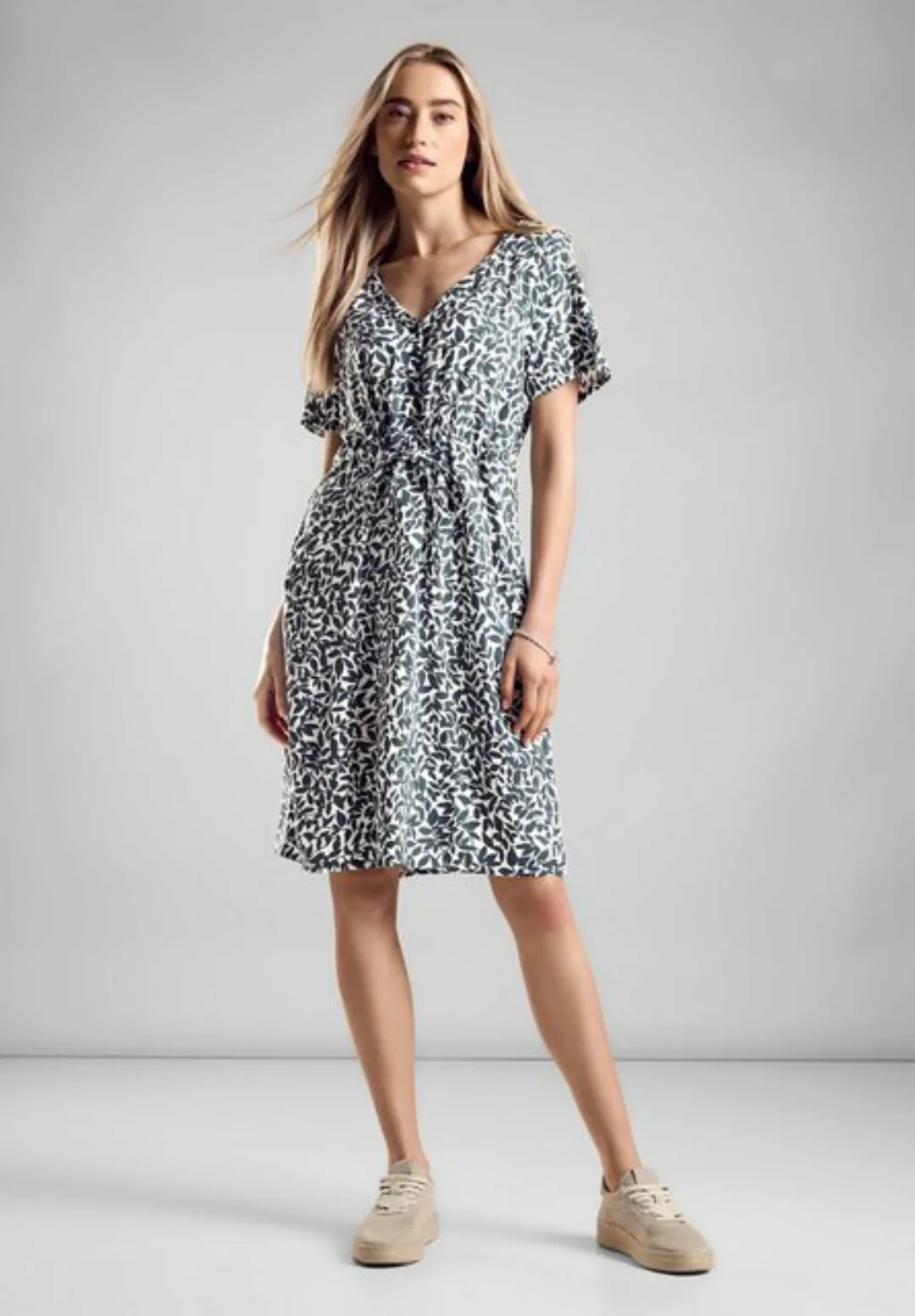 STREET ONE Sommerkleid mit All-Over Print günstig online kaufen