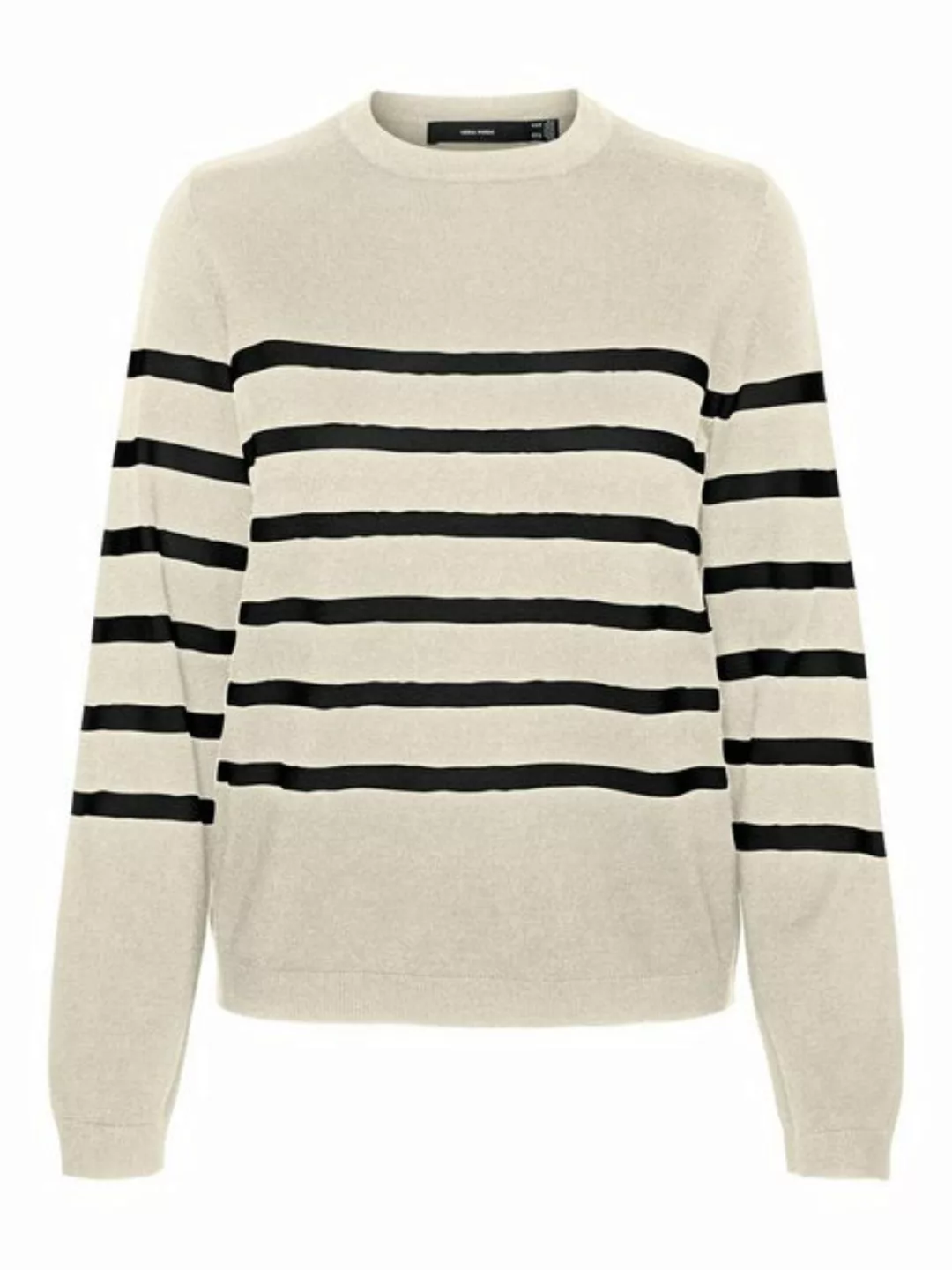 Vero Moda Rundhalspullover VMSABA PLAIN LS O-NECK PULLOVER GA NOOS günstig online kaufen