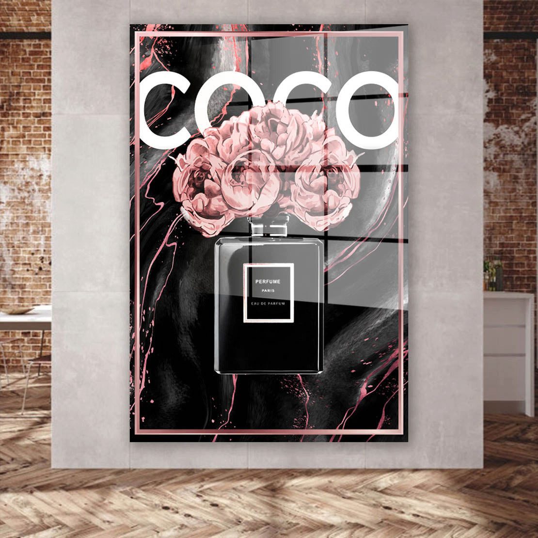 Artedinoi Acrylglasbild Parfüm Coco Style Flasche günstig online kaufen