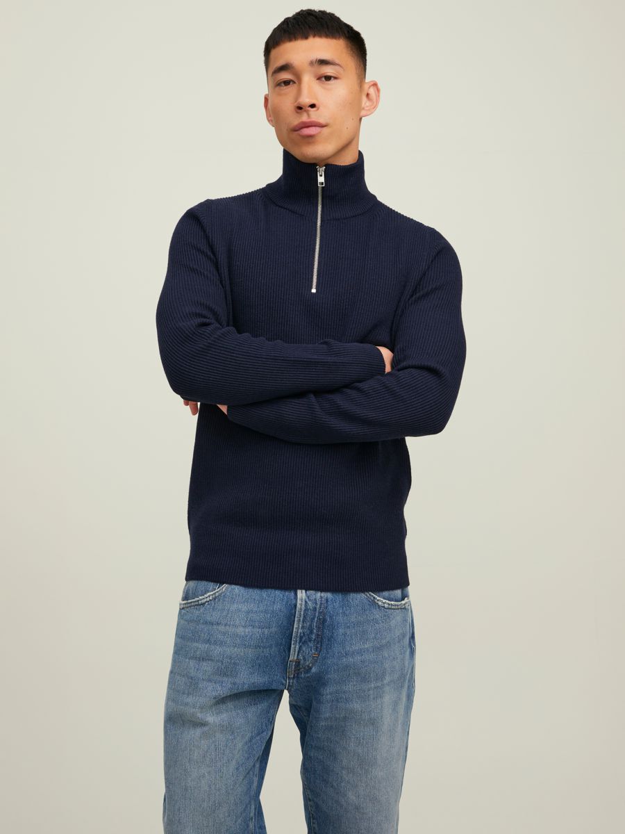 Jack & Jones Strickpullover PERFECT KNIT HALF ZIP günstig online kaufen