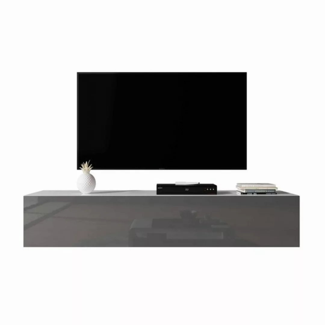 Furnix TV-Schrank RTV ZIBO 160 Lowboard TV-Schrank 160 cm frei /hängend Wei günstig online kaufen