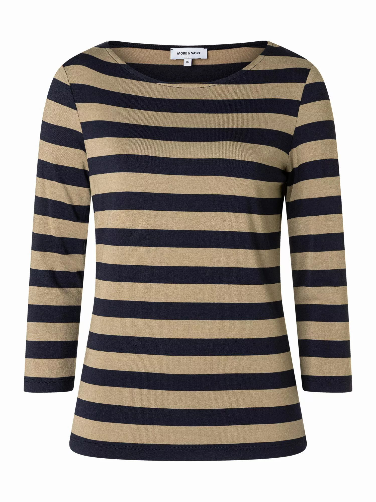 MORE&MORE 3/4-Arm-Shirt 3/4 Arm Viskosemix Shirt günstig online kaufen