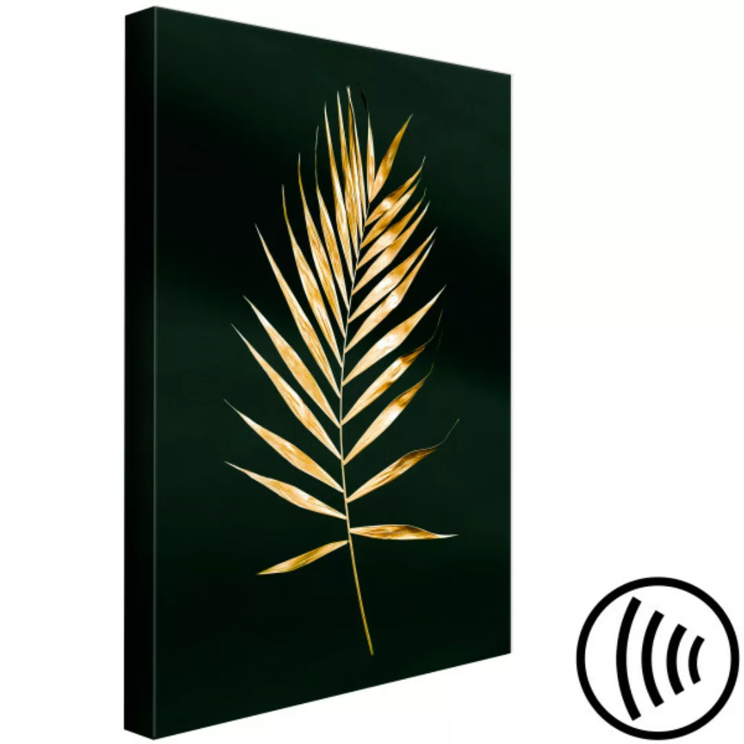 Wandbild Sophisticated Leaf (1 Part) Vertical XXL günstig online kaufen
