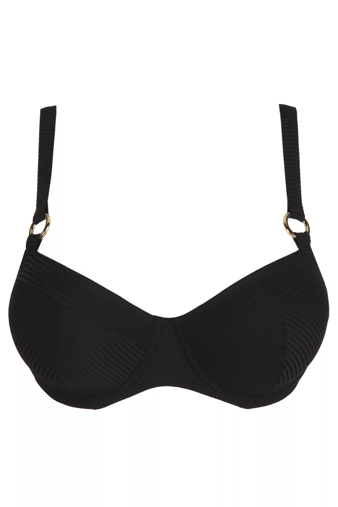 PrimaDonna Bikini-Oberteil, Außenträger Sahara 65F schwarz günstig online kaufen