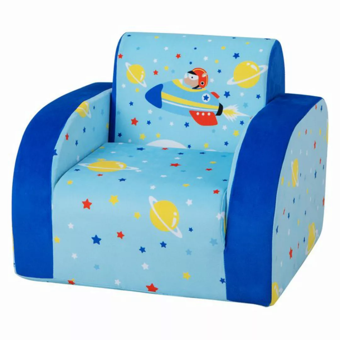 COSTWAY Kindersofa 3 in 1 Schlafsofa, klappbar, mit Schlaffunktion,mit abne günstig online kaufen