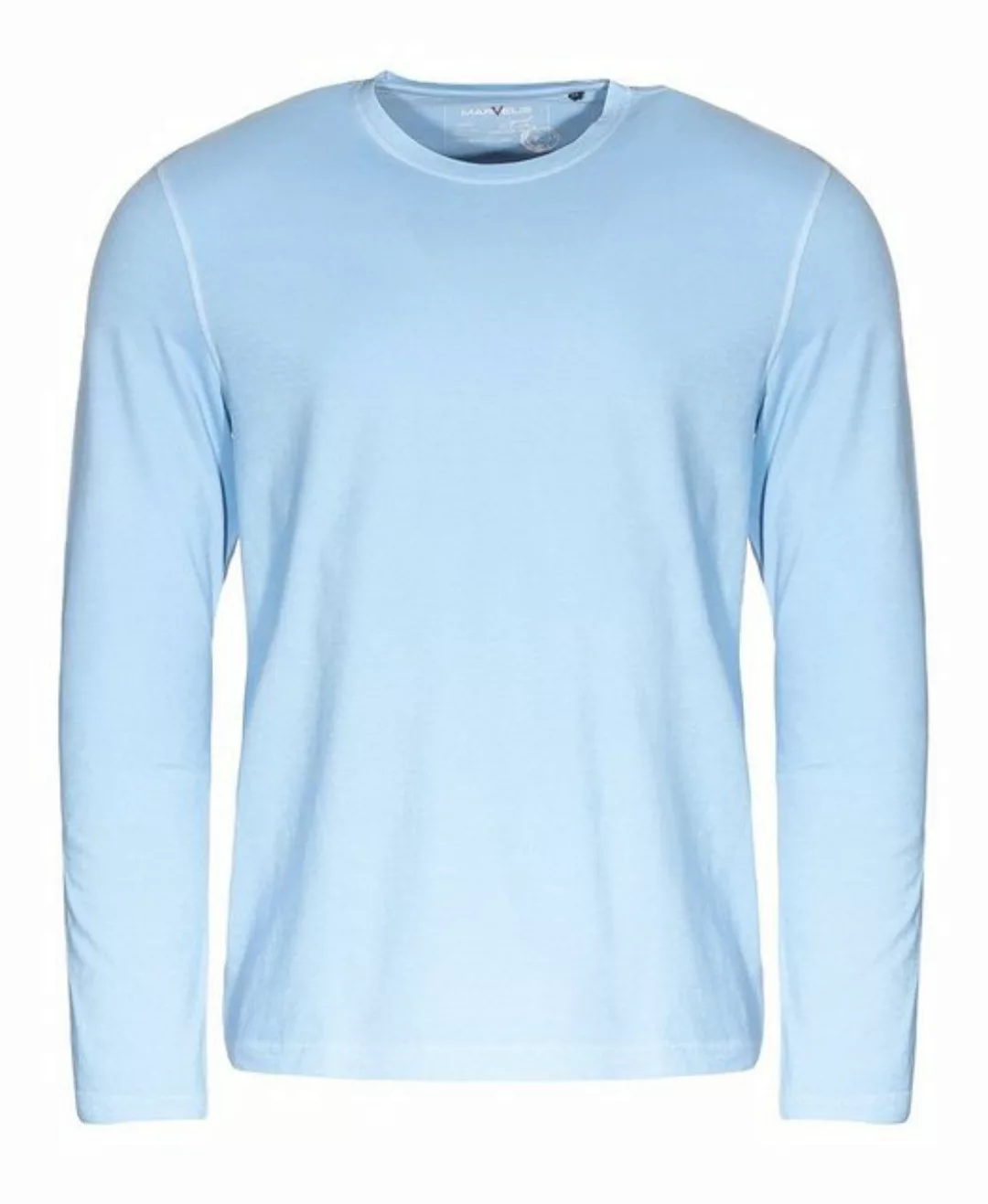 MARVELIS T-Shirt T-Shirt - Casual Fit - Rundhals - Einfarbig - Hellblau günstig online kaufen