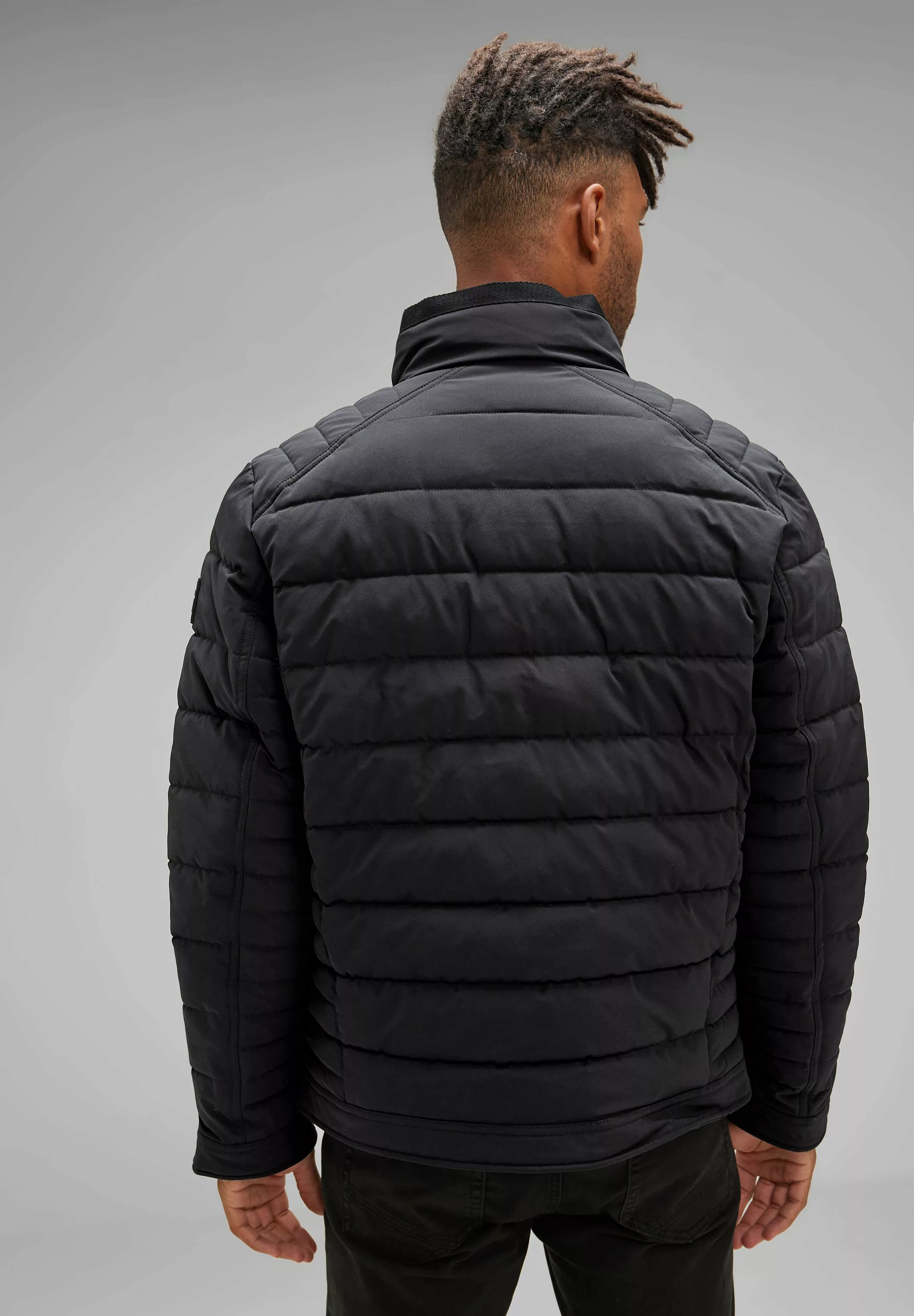 STREET ONE MEN Winterjacke, ohne Kapuze, mit Stehkragen günstig online kaufen