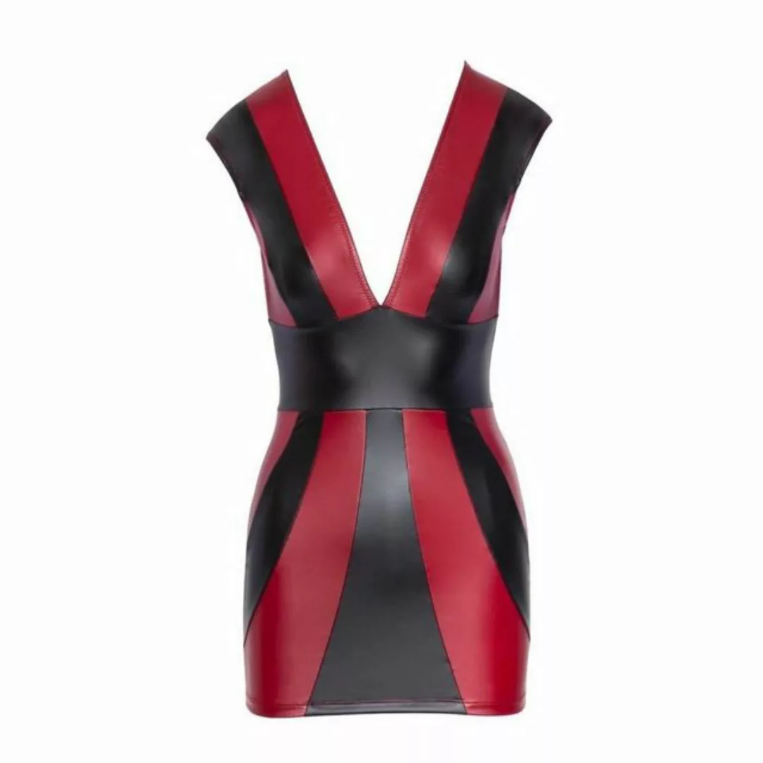 Cottelli PARTY Minikleid Mini Kleid schwarz-rot sexy M (1-tlg) günstig online kaufen