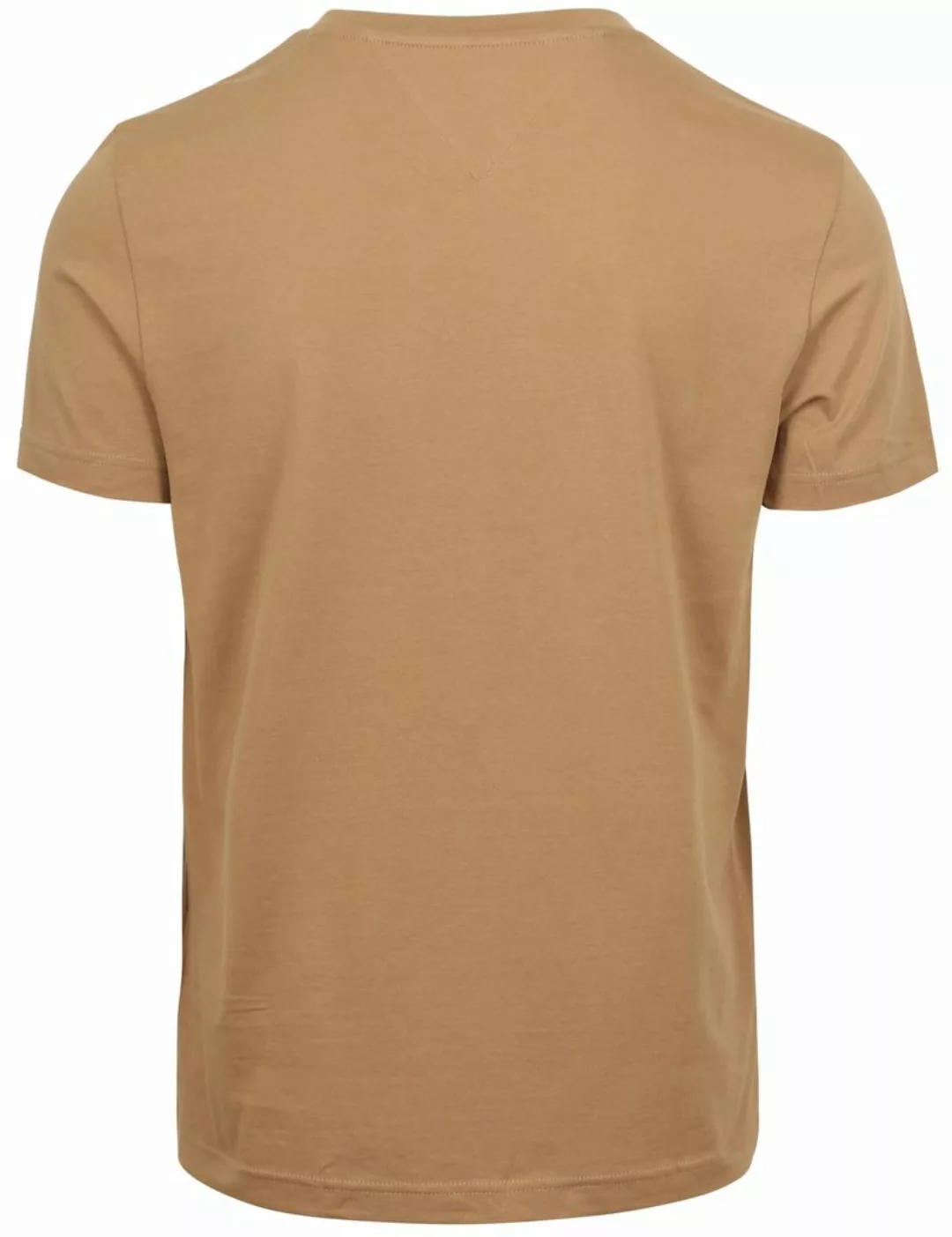 Tommy Hilfiger T-Shirt mit Logo Beige - Größe S günstig online kaufen