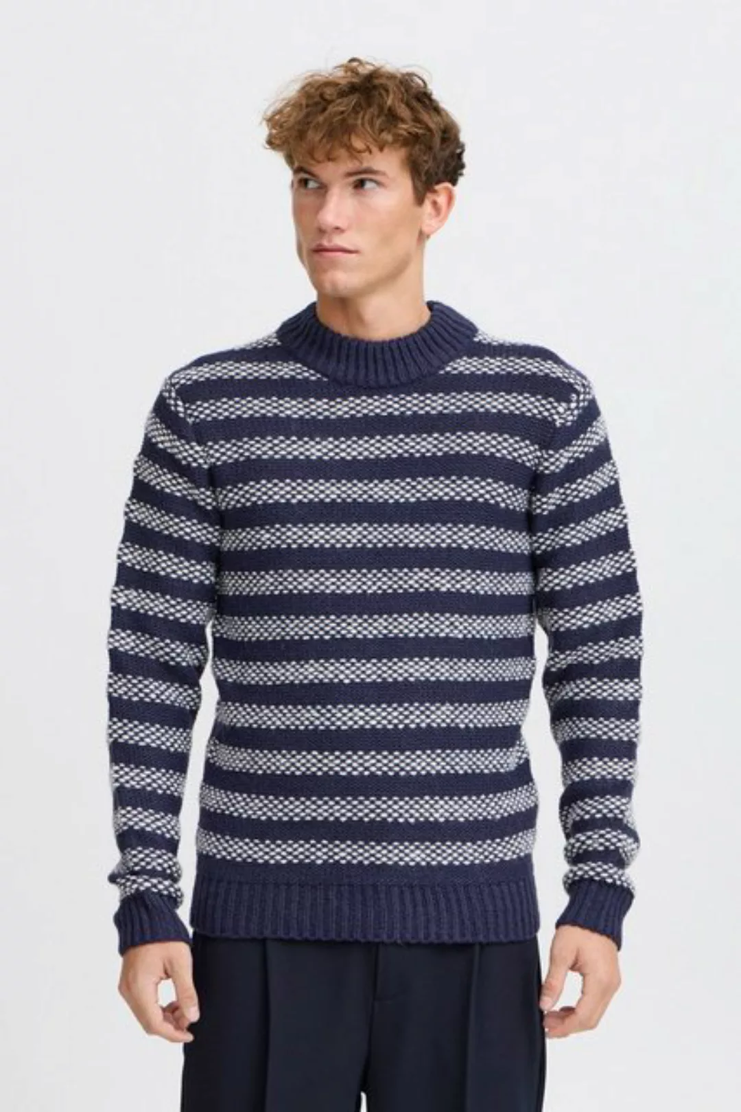 Casual Friday Strickpullover CFKARL striped knit gemütlicher Pullover günstig online kaufen