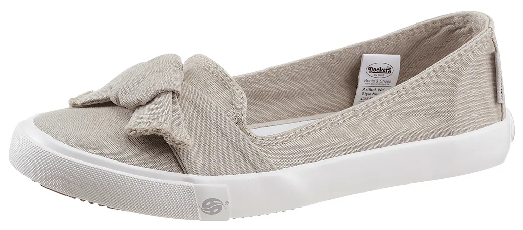 Dockers by Gerli Sneaker Ballerinas, Freizeitschuh mit auffälliger Schleife günstig online kaufen