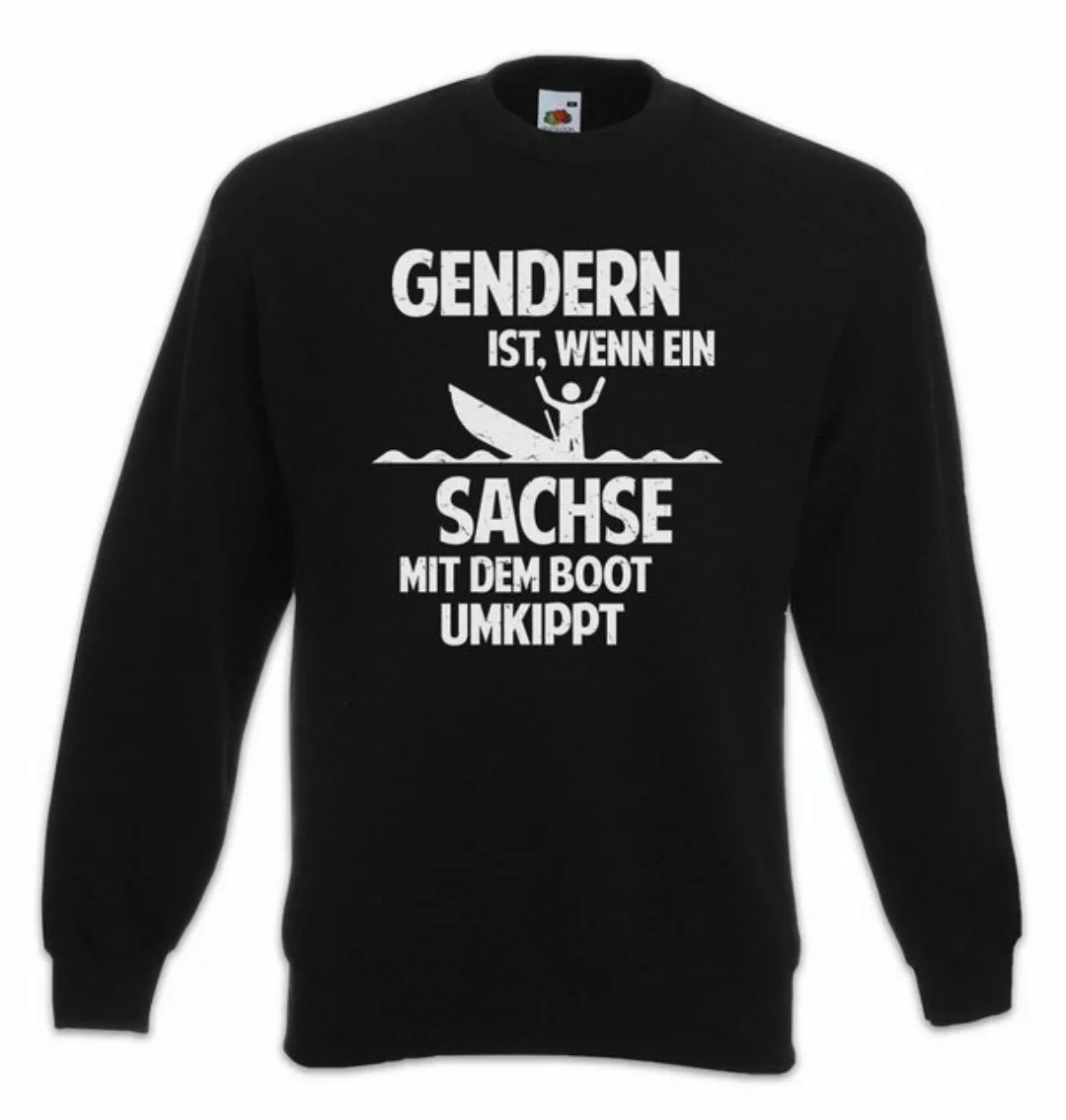 Urban Backwoods Sweatshirt Gendern Sachse Sweatshirt DDR Mauer Ostalgie Ost günstig online kaufen