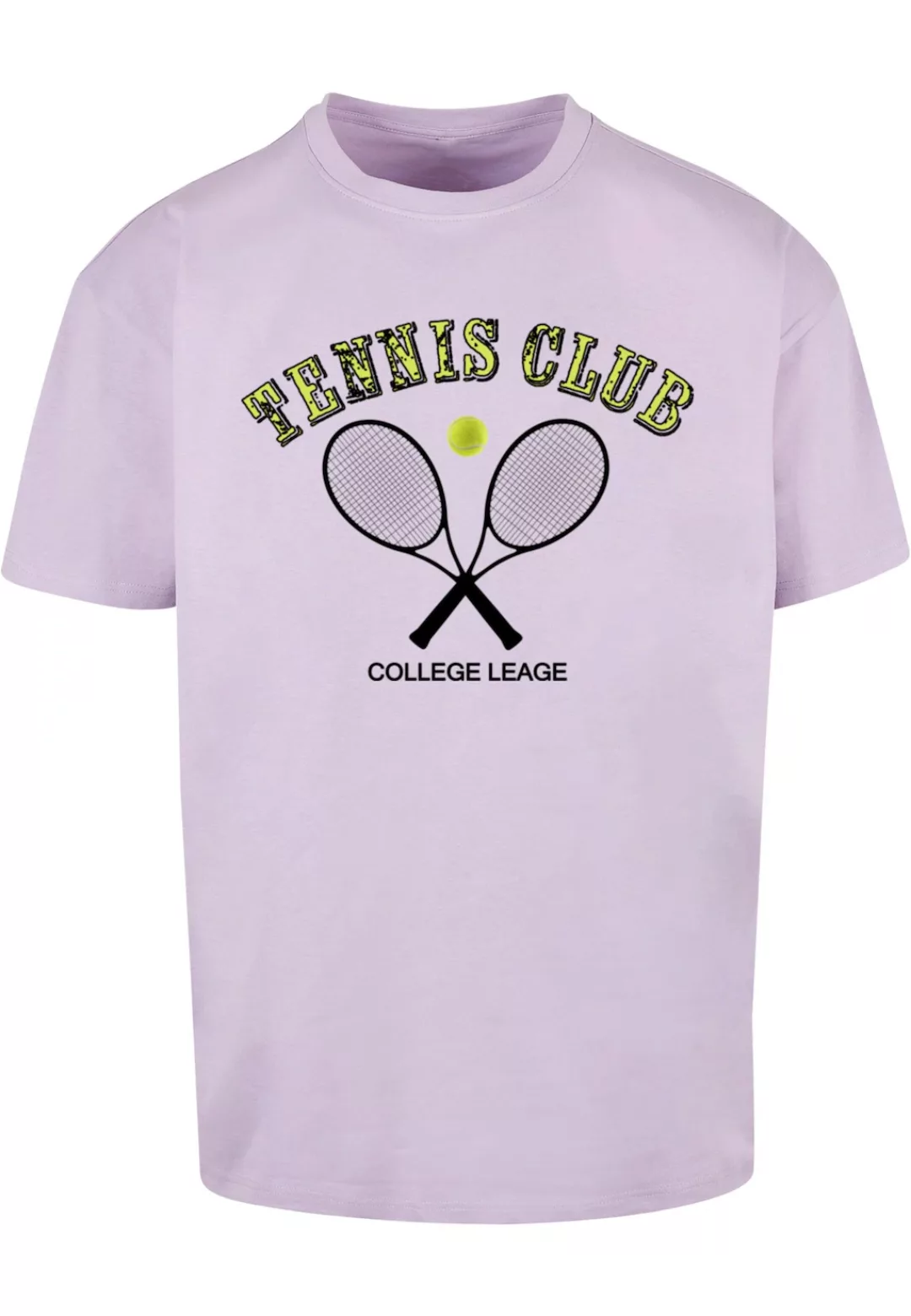 Merchcode T-Shirt "Merchcode Herren Tennis Club Heavy Oversized Tee" günstig online kaufen