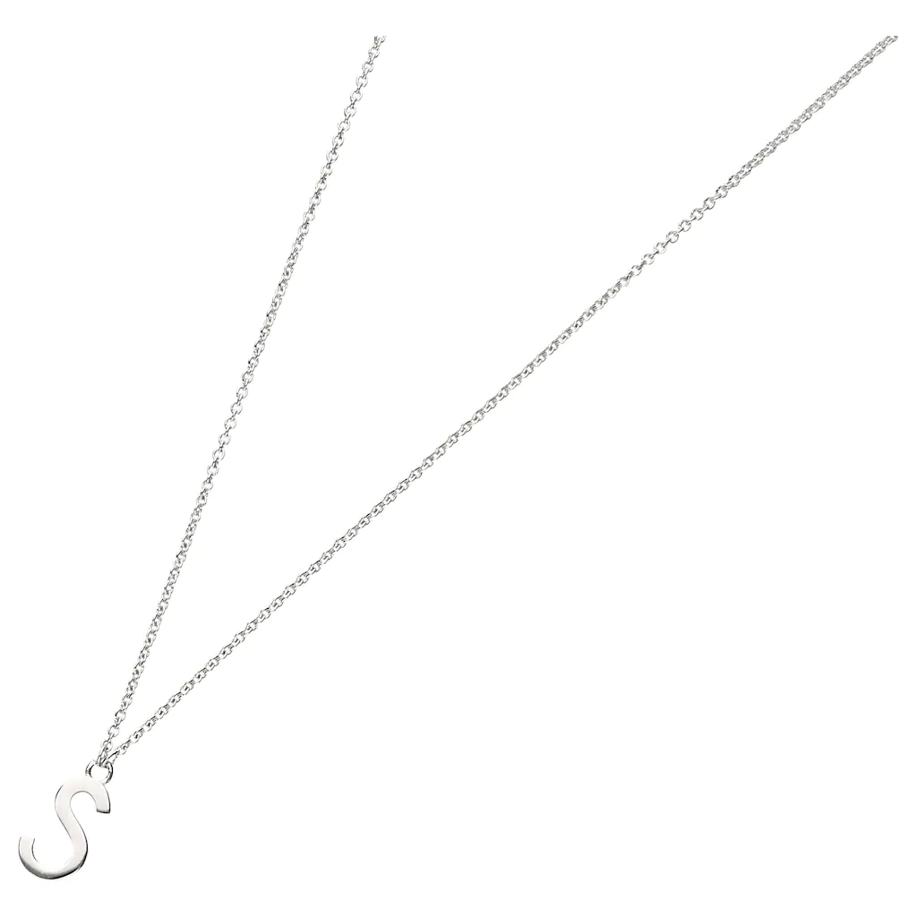 Smart Jewel Collier "Buchstabe S, Silber 925" günstig online kaufen
