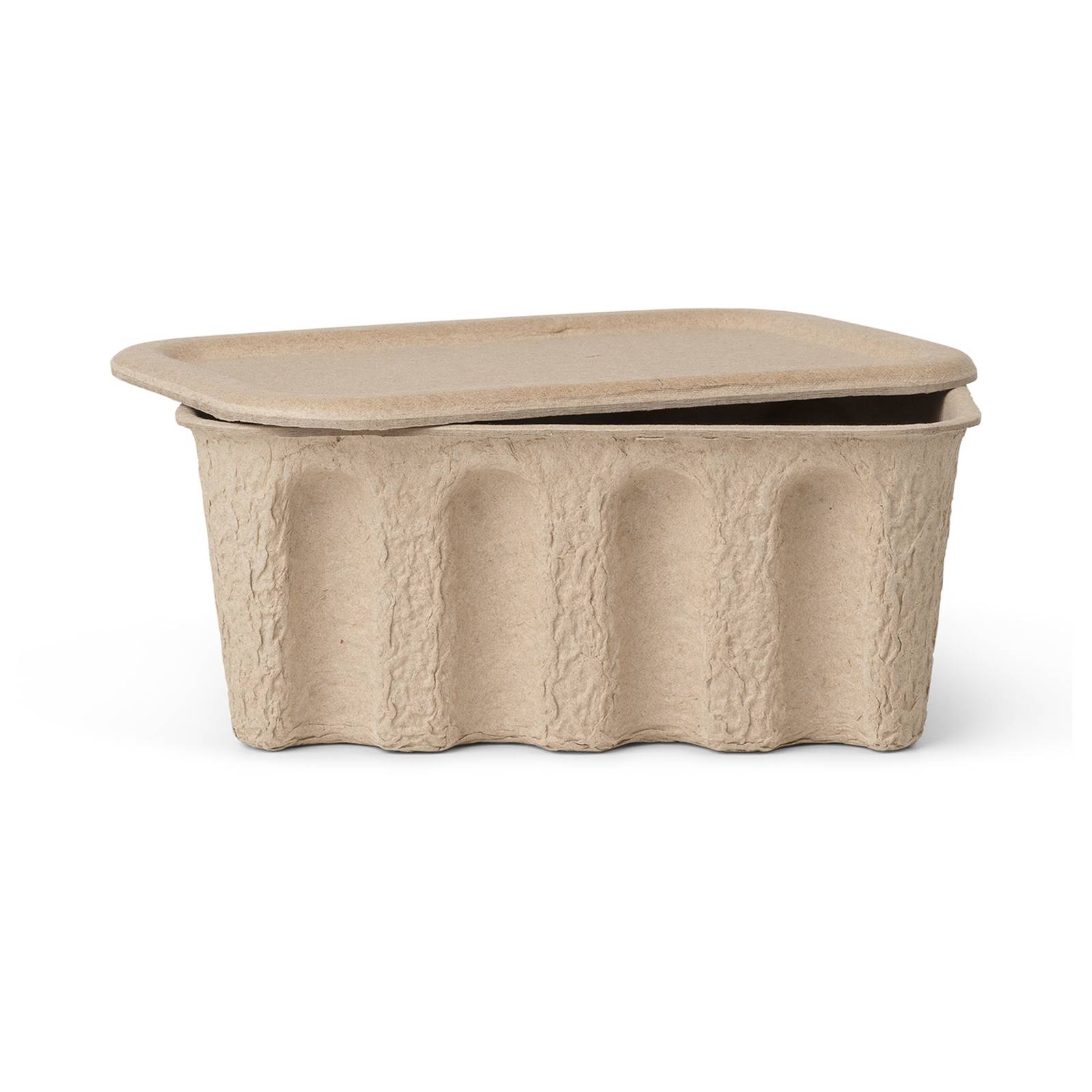 ferm LIVING Aufbewahrungsbox Paper Pulp, 28 x 18 cm, 2er-Set günstig online kaufen