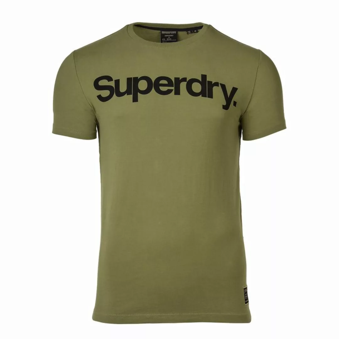 Superdry Herren "MILITARY GRAPHIC" T-Shirt - Print, Rundhals, Baumwolle, ei günstig online kaufen