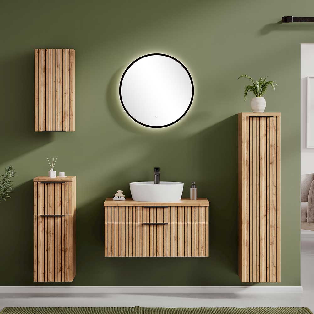 Möbelset für Waschraum in modernem Design Made in Germany (fünfteilig) günstig online kaufen