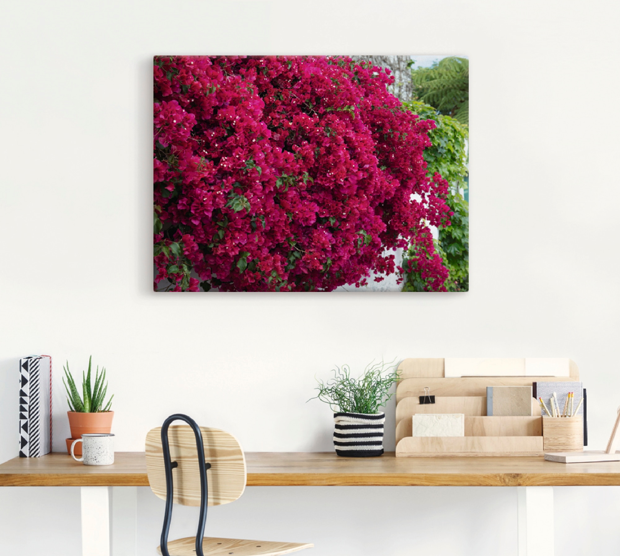 Artland Leinwandbild "Blumen", Blumen, (1 St.), auf Keilrahmen gespannt günstig online kaufen