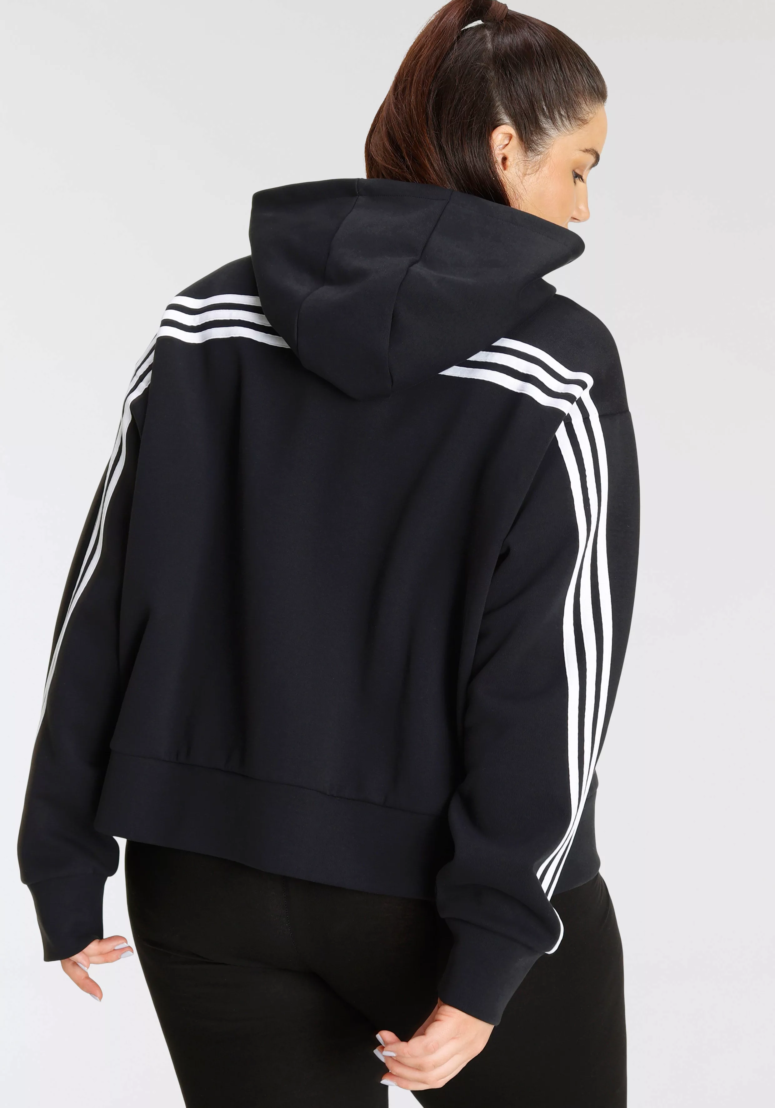 adidas Sportswear Outdoorjacke "FUTURE ICONS 3STREIFEN KAPUZENJACKE", mit K günstig online kaufen