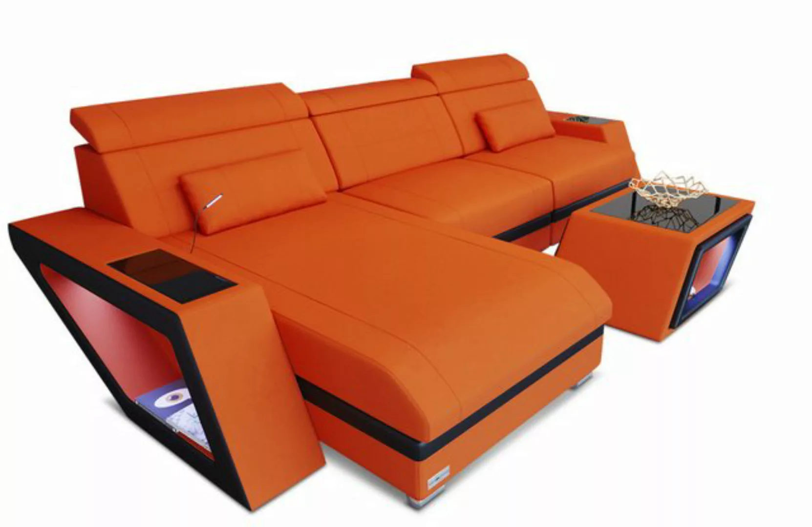 Sofa Dreams Ecksofa Polster Sofa Stoff Couch Catania L Form Stoffsofa, Mikr günstig online kaufen