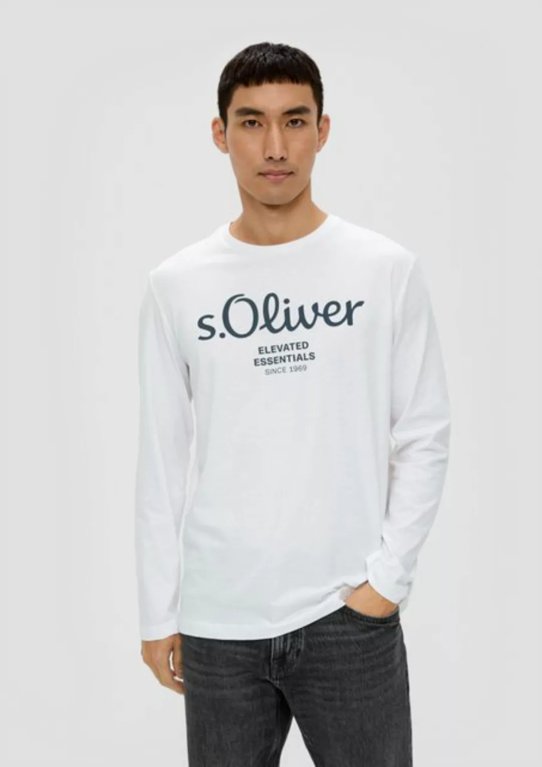 s.Oliver Langarmshirt T-Shirt günstig online kaufen