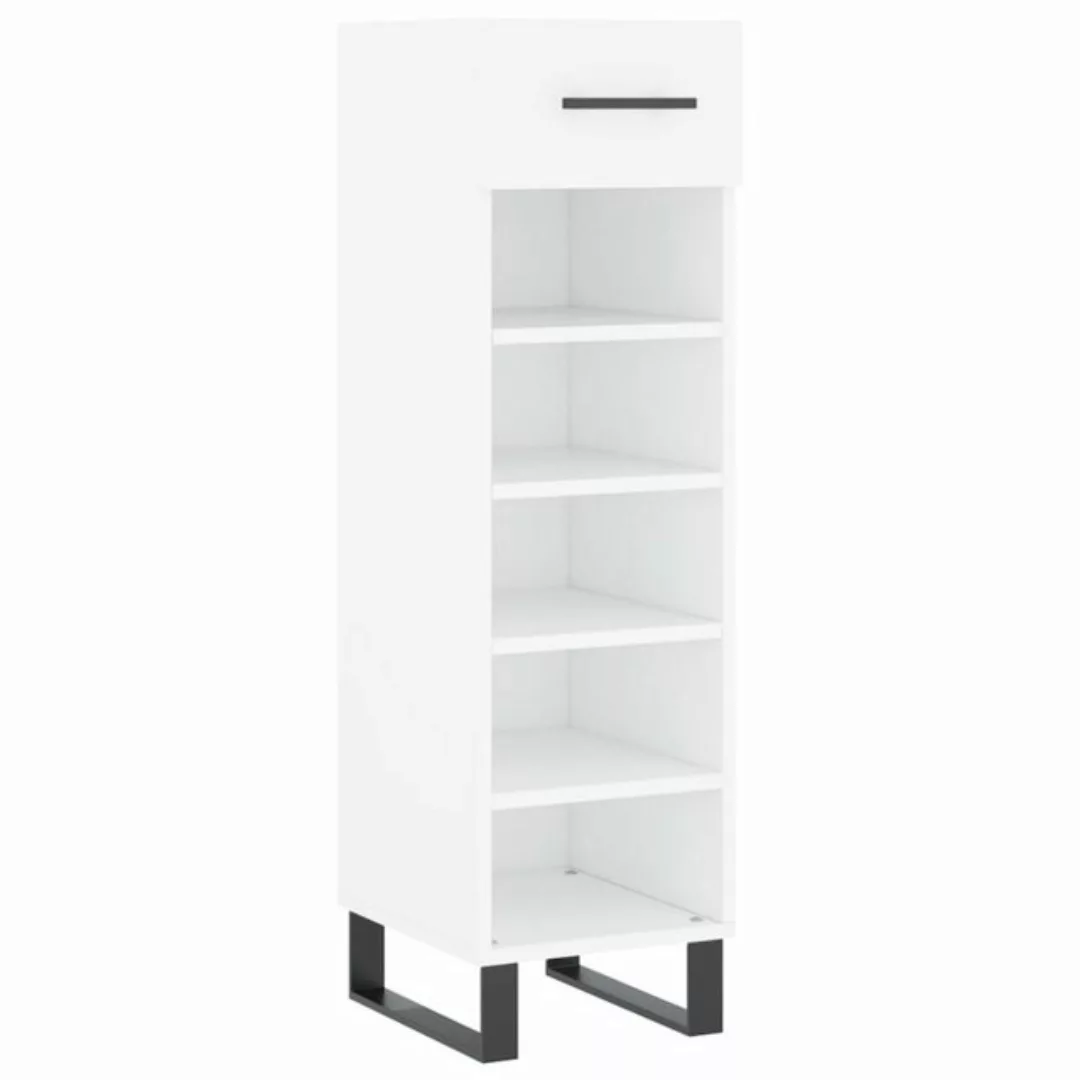 vidaXL Schuhschrank Schuhschrank Braun Eichen-Optik 30x35x105 cm Holzwerkst günstig online kaufen