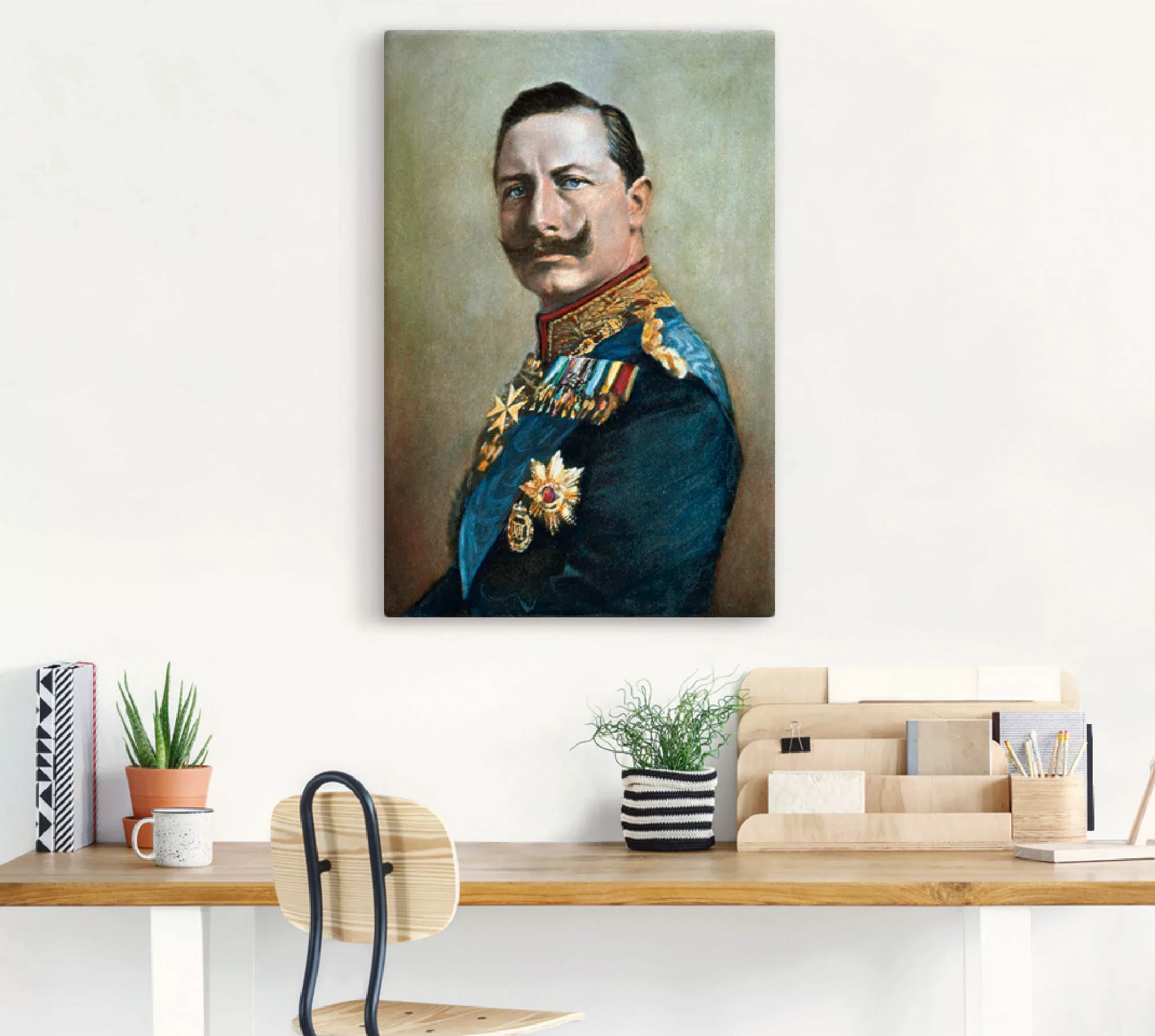 Artland Leinwandbild »Wilhelm II.«, Menschen, (1 St.), auf Keilrahmen gespa günstig online kaufen