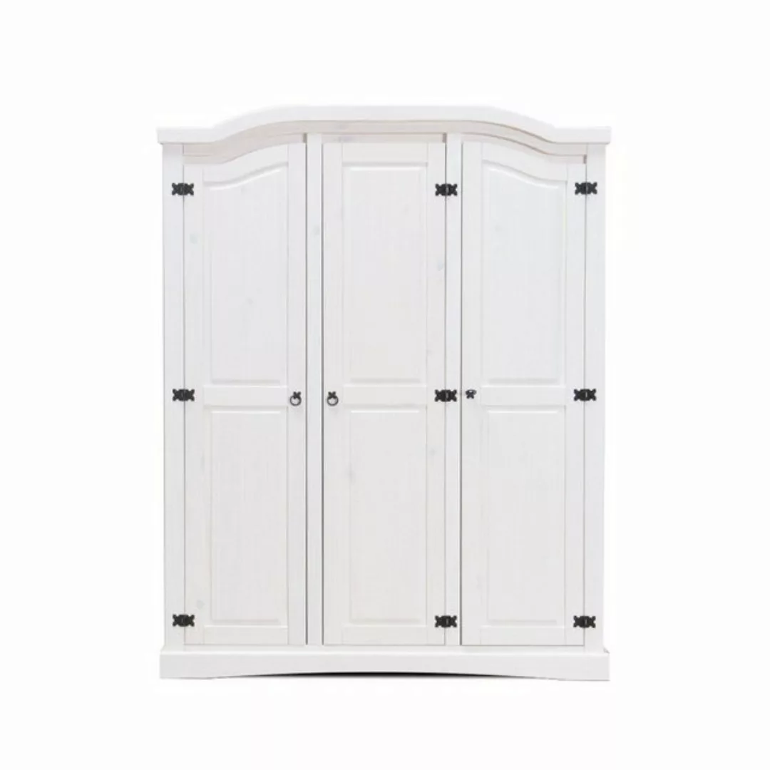 ebuy24 Kleiderschrank New Mexico Kleiderschrank 3-Trg. Breite 152 cm, Hö günstig online kaufen