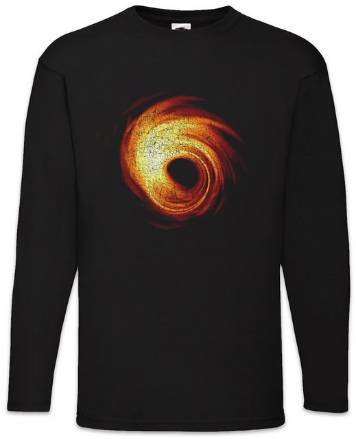 Urban Backwoods Langarmshirt Black Hole Langarm T-Shirt Schwarzes Loch Geek günstig online kaufen