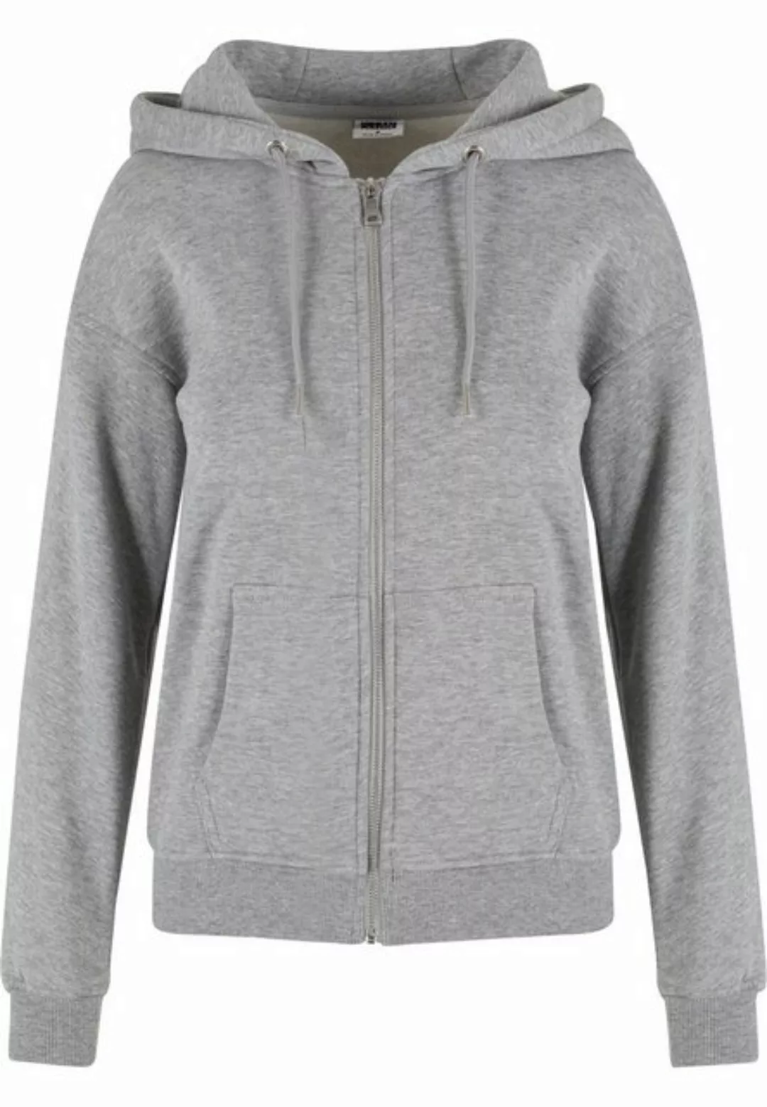 URBAN CLASSICS Sweatjacke Urban Classics Damen Ladies Classic Zip Hoody (1- günstig online kaufen