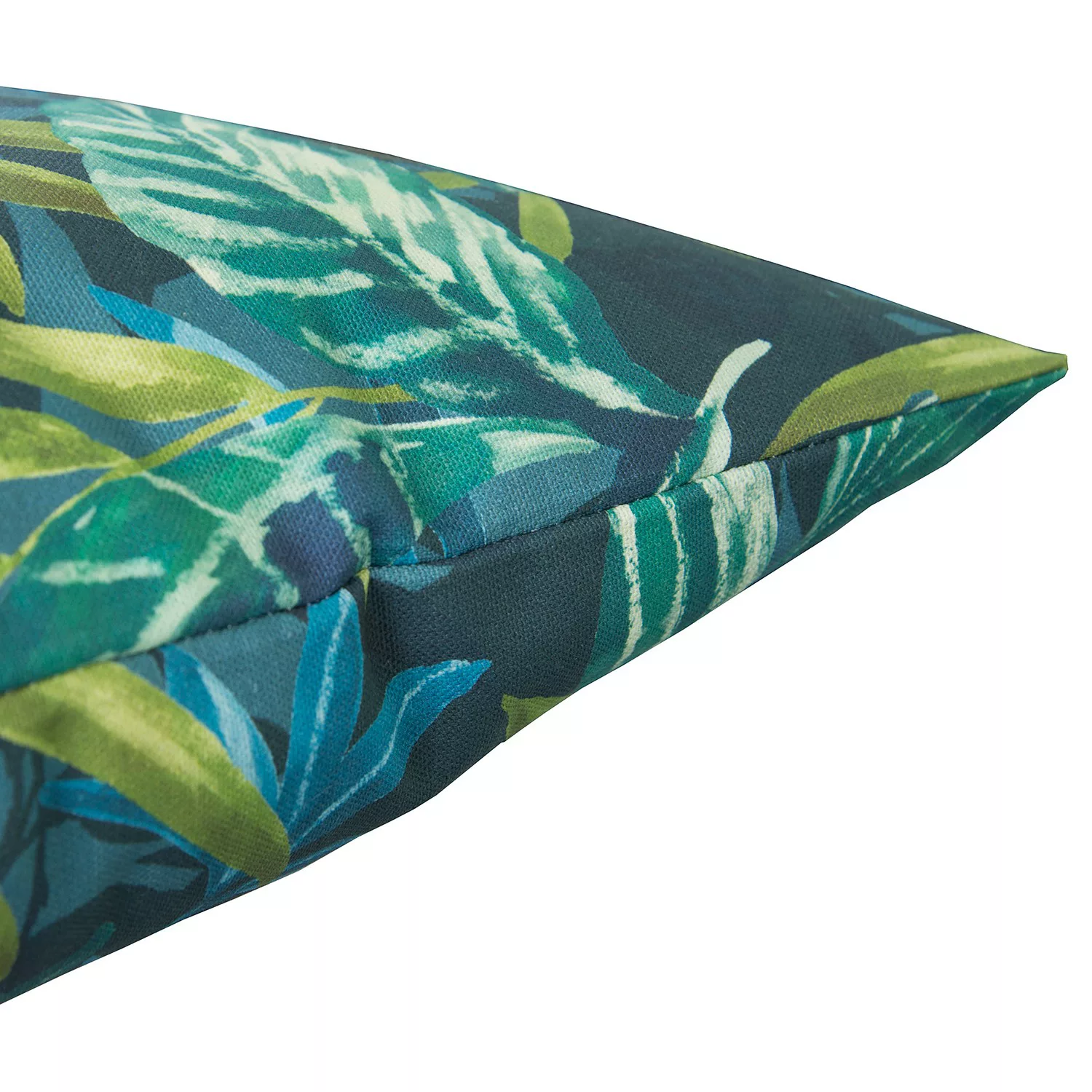 home24 Tom Tailor Kissenbezug Mysterious Tropic Grün/Blau 45x45 cm (BxH) Ge günstig online kaufen