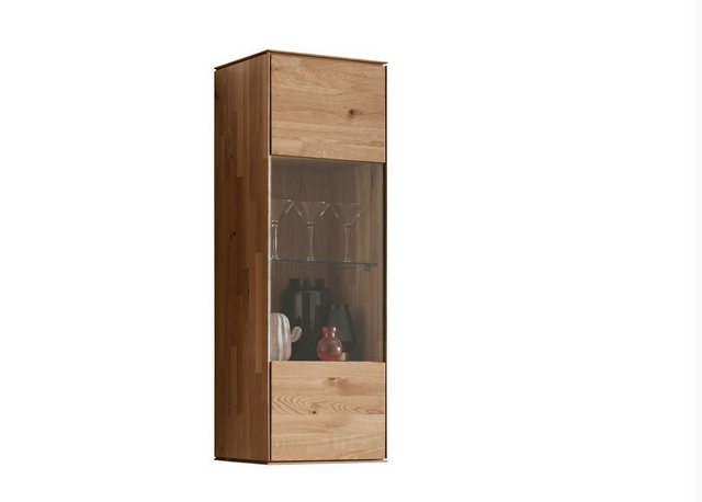 Main Möbel Hängevitrine Hängevitrine 40x123cm 'Prag' Wildeiche geölt günstig online kaufen