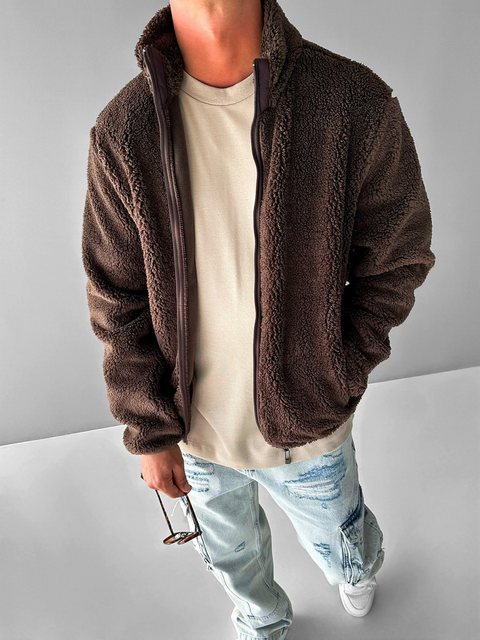 Abluka Fleecejacke KUSCHELIGE TEDDYFLEECE MIT MAXIMALEM KUSCHELFAKTOR günstig online kaufen