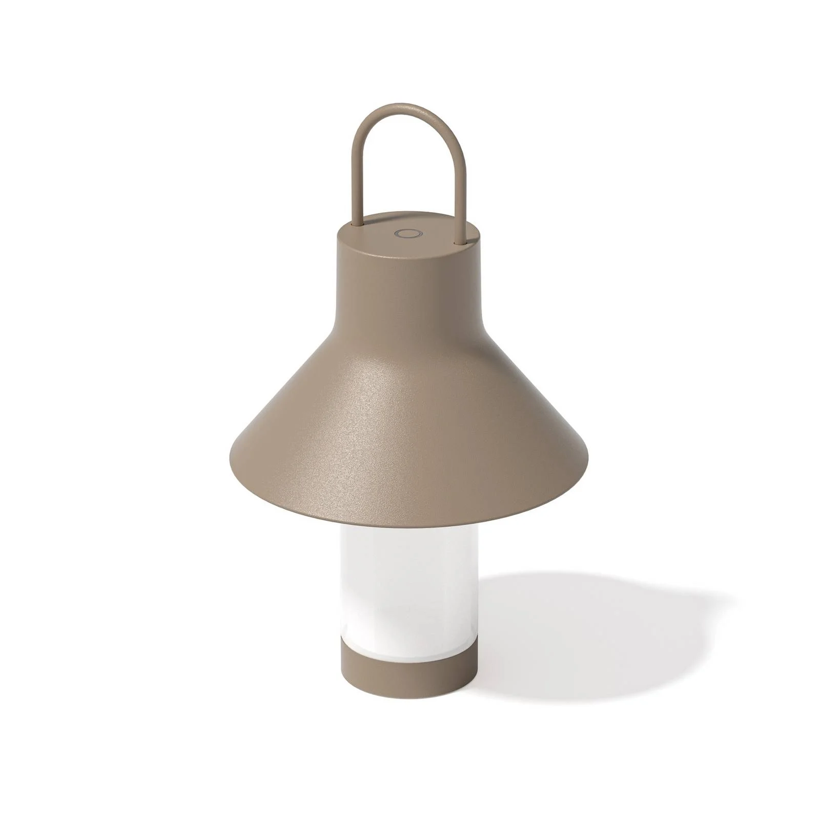 LOOM DESIGN LED-Akku-Tischleuchte Shadow Small, beige, IP65 günstig online kaufen