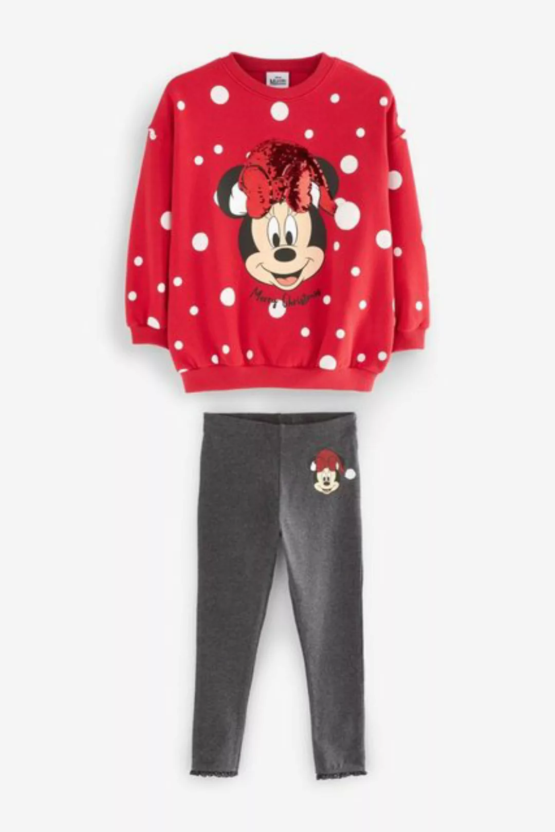 Next Shirt & Leggings Disney-Set mit Sweatshirt und Leggings (2-tlg) günstig online kaufen